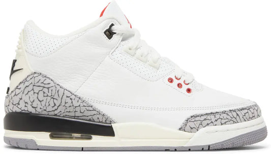 Air Jordan 3 Retro GS 'White Cement Reimagined' - Size 7Y