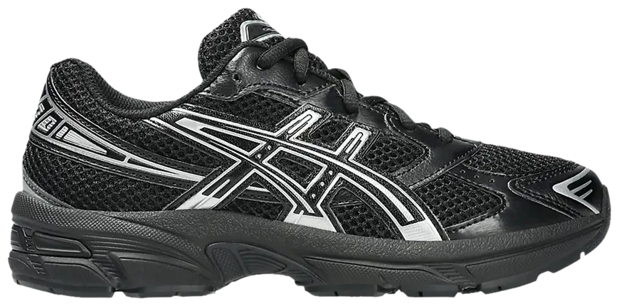 Asics Gel 1130 GS 'Black Pure Silver' - Size 4Y