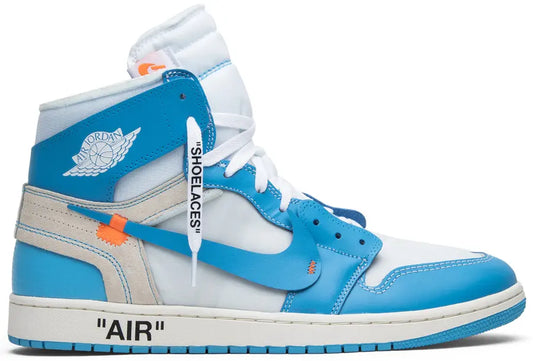 Off-White x Air Jordan 1 Retro High OG 'UNC' - Size 6