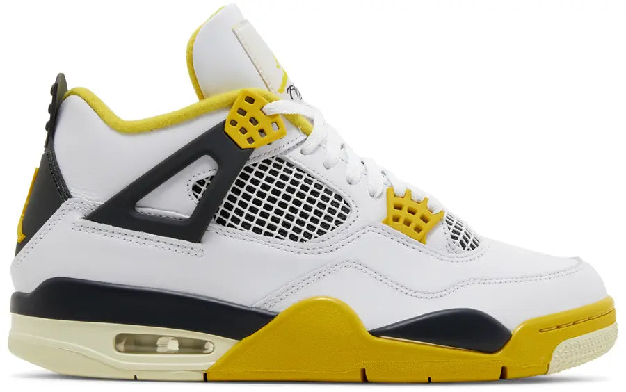 Wmns Air Jordan 4 Retro 'Vivid Sulfur' - Size 11.5W