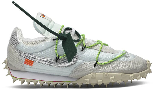 Off-White x Nike Wmns Waffle Racer 'Electric Green' - Size 13W