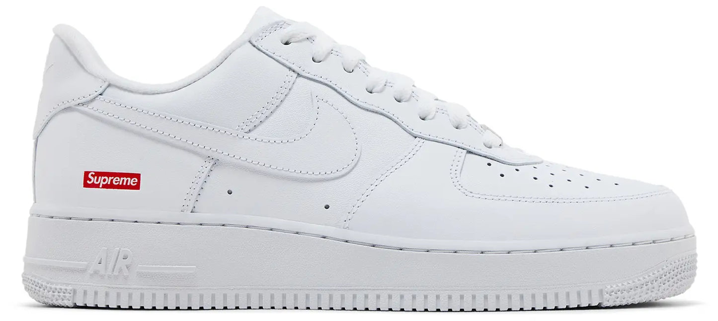 Nike Supreme x Air Force 1 Low 'Box Logo - White' - Size 8
