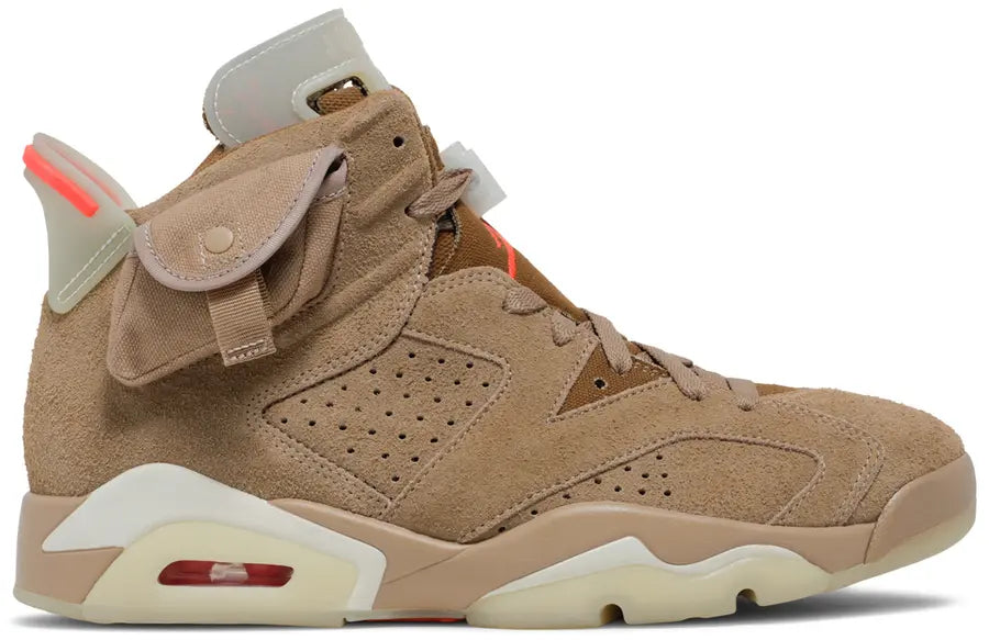 Travis Scott x Air Jordan 6 Retro 'British Khaki' - Size 10.5