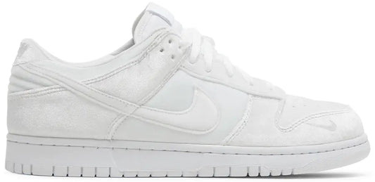 Nike Dover Street Market x Dunk Low 'White Velvet' - Size 10.5