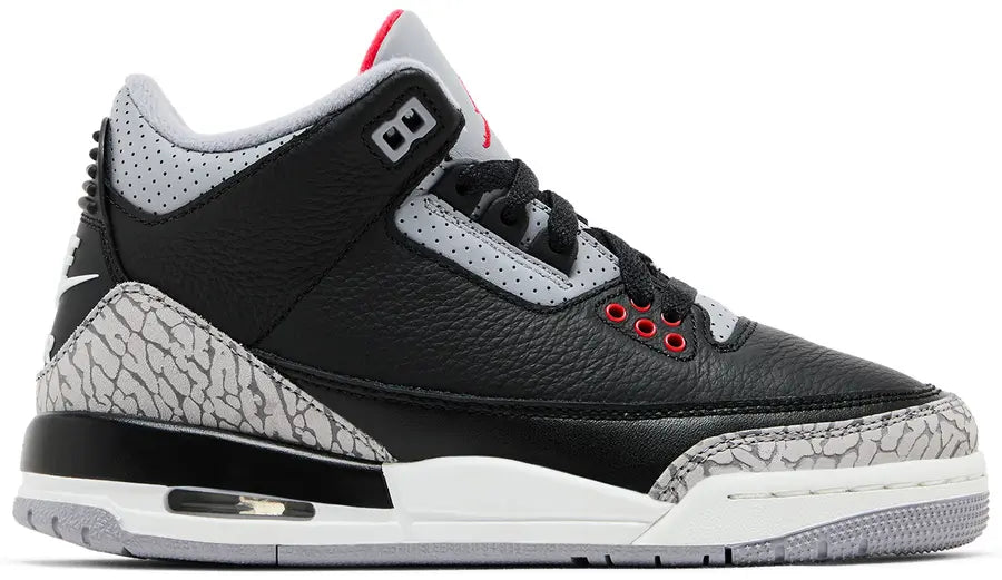 Air Jordan 3 Retro OG GS 'Black Cement' 2024 - Size 4.5Y
