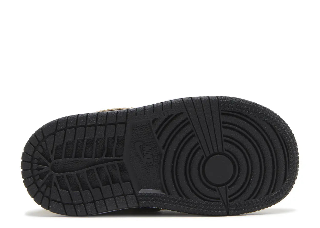 Air Jordan 1 Mid SE TD 'Metallic Gold Black' - Size 4C