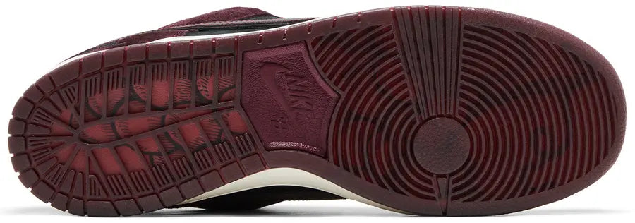 Nike RIOT Skateshop x Dunk Low Pro SB QS 'Mahogany Dark Beetroot' - Size 11