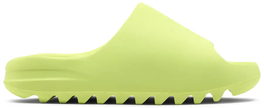 Adidas Yeezy Slides 'Glow Green' - Size 4