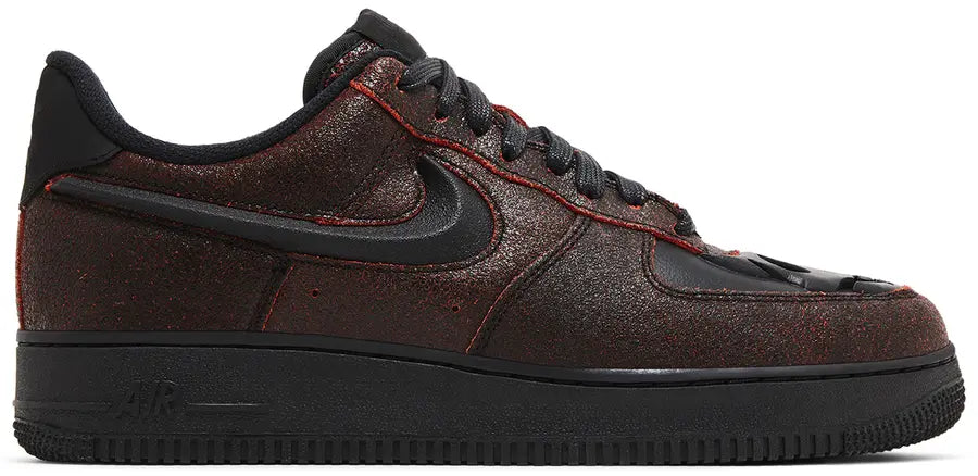 Nike Air Force 1 Low 'Halloween Skull' - Size 7