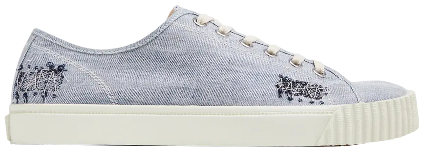 Maison Margiela Wmns Tabi Canvas Low 'Light Blue Denim' - Size 44EU